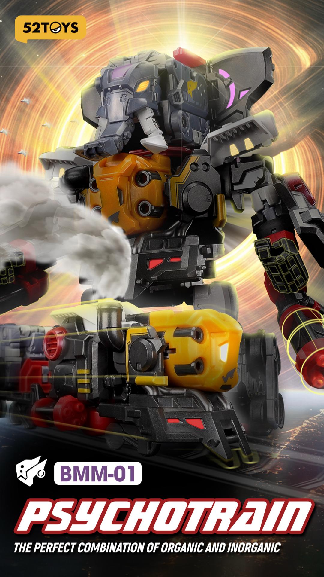 Amazon.com: BEASTBOX MECHABEAST BMM-01 PSYCHOTRAIN Deformation